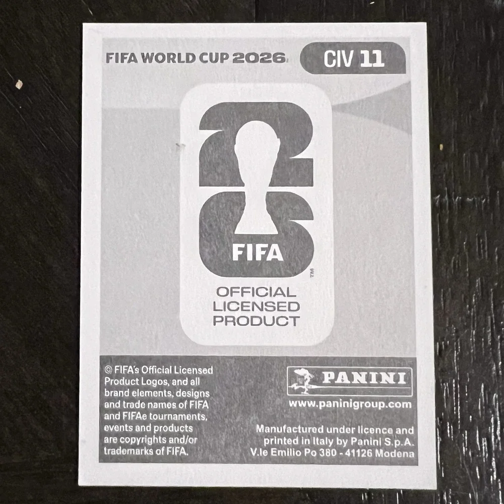 2026 Panini World Cup Sticker SEKO FOFANA Fuchsia Parallel Cote d'lvoire # 11